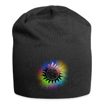 ColorStarBurst - Bonnet en jersey - noir - Devant