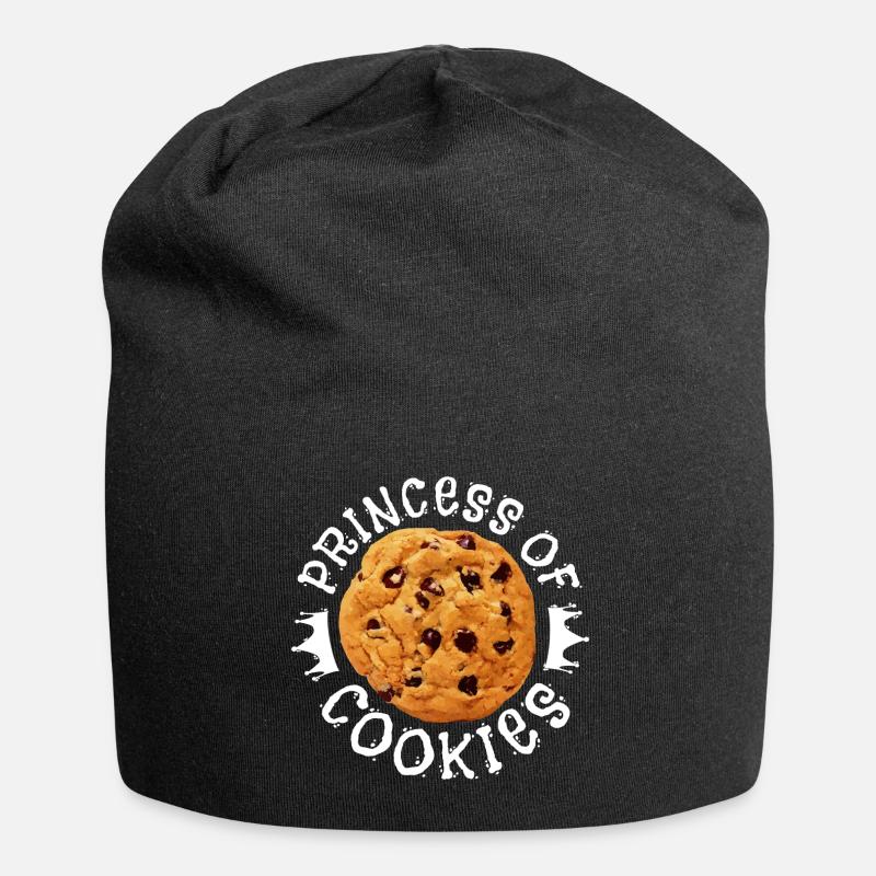 cool chemise princesse de biscuits - Bonnet en jersey - noir