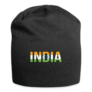 Inde - Bonnet en jersey - noir - Devant