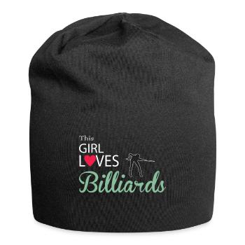 Billiard - Jersey-Beanie - Schwarz - Vorne