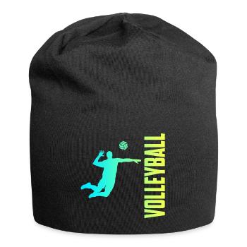 volley-ball - Bonnet en jersey - noir - Devant