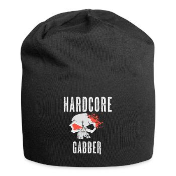 Hard-Core Gabber T-Shirt Hakuh merchandise - Jersey-Beanie - Schwarz - Vorne