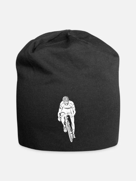 Fahrrad Radsport Geschenk Fahrradfahrer Cycling - Jersey-Beanie - Schwarz