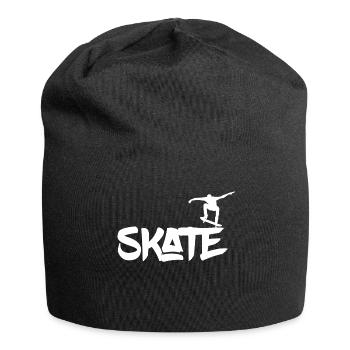 Skater Skate - Jersey-Beanie - Schwarz - Vorne