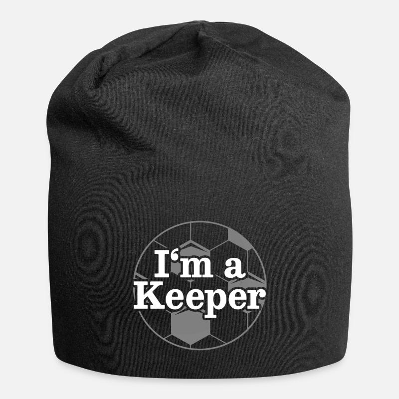 Goalkeeper Goalkeeper Keeper - Jersey Beanie - black