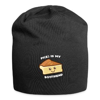 Pie my friend cake food math gift - Jersey Beanie - black - Front