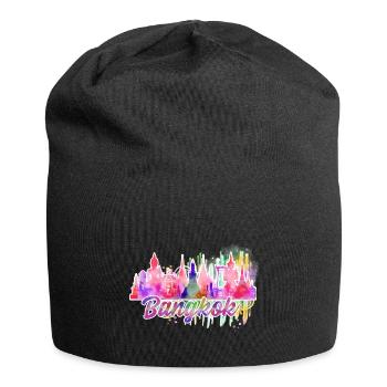 bangkok j - Jersey Beanie - black - Front