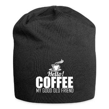 Coffee - coffee - Jersey Beanie - black - Front