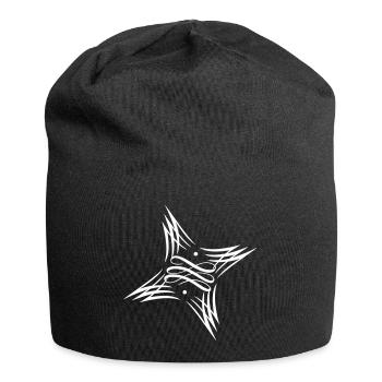 Partenaire de design couple superstar look love - Bonnet en jersey - noir - Devant