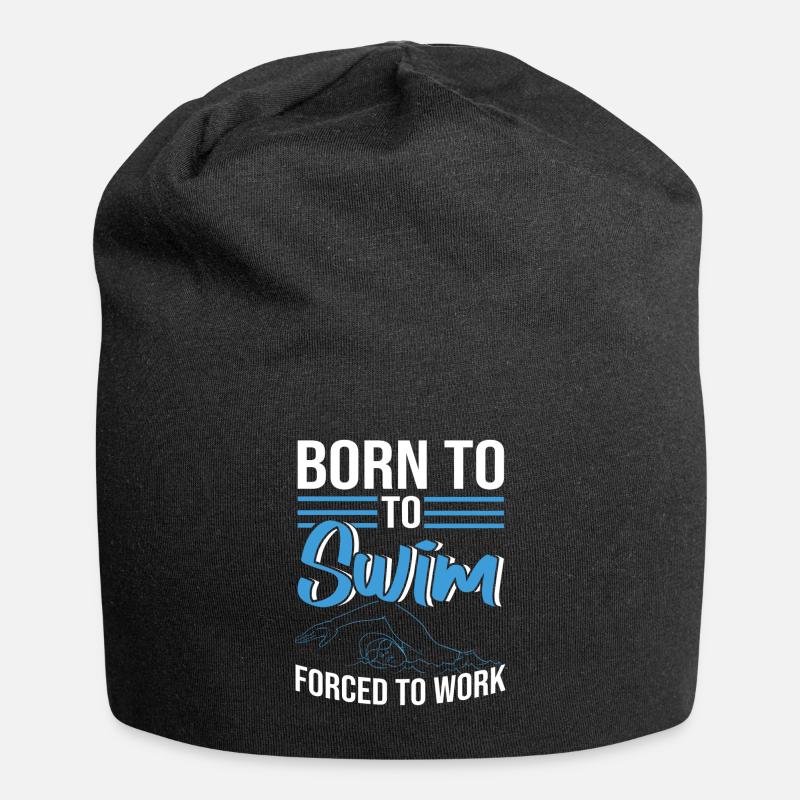 swim - Jersey Beanie - black