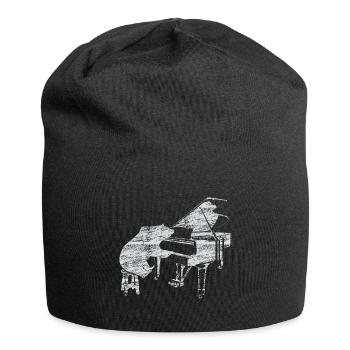 Piano Ours Piano De Musique - Bonnet en jersey - noir - Devant