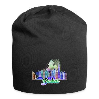 Dubai 5 J - Jersey-Beanie - Schwarz - Vorne