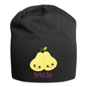 Perfect Pair - Jersey Beanie - black - Front