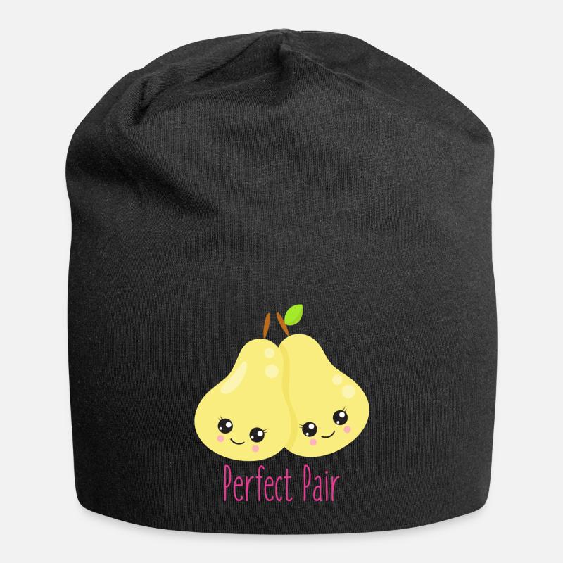 Perfect Pair - Jersey-Beanie - Schwarz