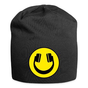 face music headphones - Jersey Beanie - black - Front