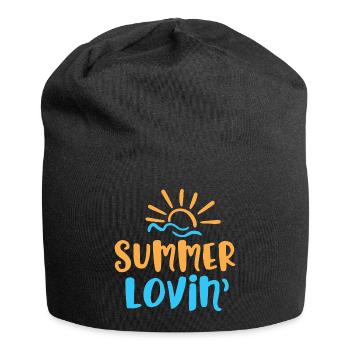 Summer Lovin ' - Jersey-Beanie - Schwarz - Vorne