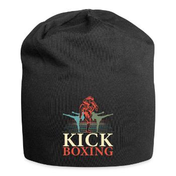 Kickboxing Kickboxer Arts martiaux Arts martiaux - Bonnet en jersey - noir - Devant