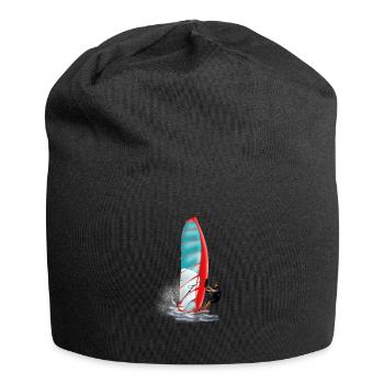 windsurfing - Bonnet en jersey - noir - Devant