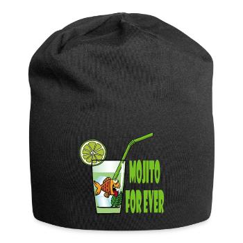 Mojito and goldfish - Jersey Beanie - black - Front