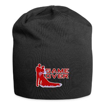 game over - Jersey-Beanie - Schwarz - Vorne
