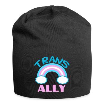 Trans Ally - Jersey Beanie - black - Front