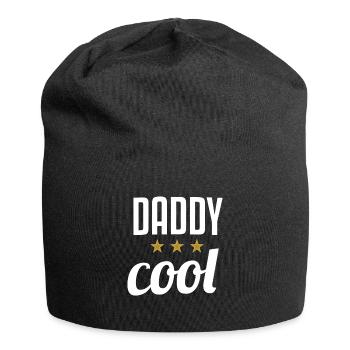 DADDY COOL - Jersey Beanie - black - Front