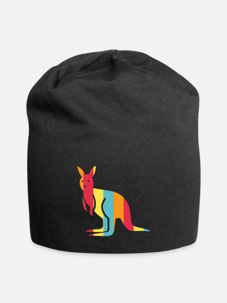 Kangaroo - Jersey-Beanie - Schwarz