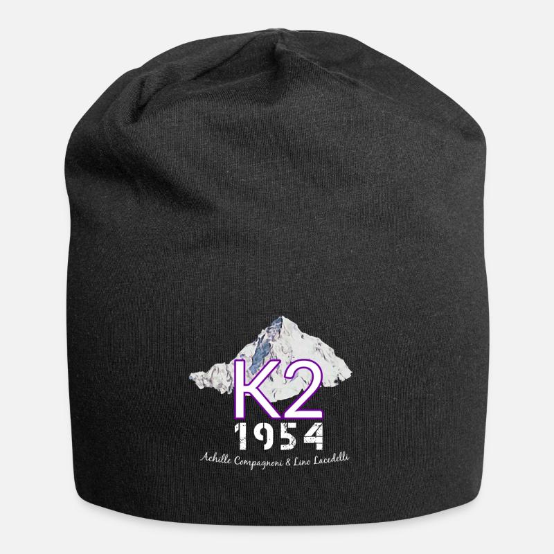 K2 - Jersey-Beanie - Schwarz