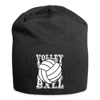 Volley volley beach volley sport volley - Bonnet en jersey - noir - Devant
