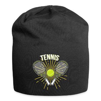 Tennis tennis raquette de tennis - Bonnet en jersey - noir - Devant