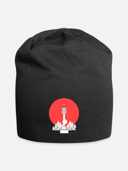 Traditionelles Vintage Design Korea - Jersey-Beanie - Schwarz