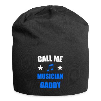 Père de la musique - Bonnet en jersey - noir - Devant