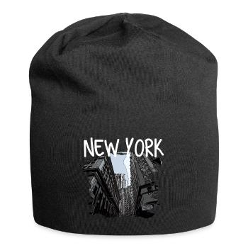 New York - Bonnet en jersey - noir - Devant