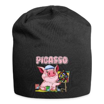 Pigasso comme Picasso - Bonnet en jersey - noir - Devant