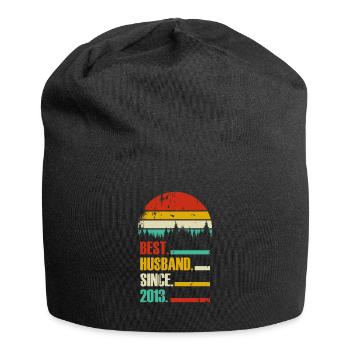 Best Husband since September 2013 Geschenk - Jersey-Beanie - Schwarz - Vorne