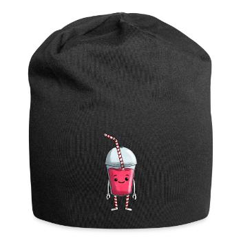 I Love Milkshake - Jersey Beanie - black - Front
