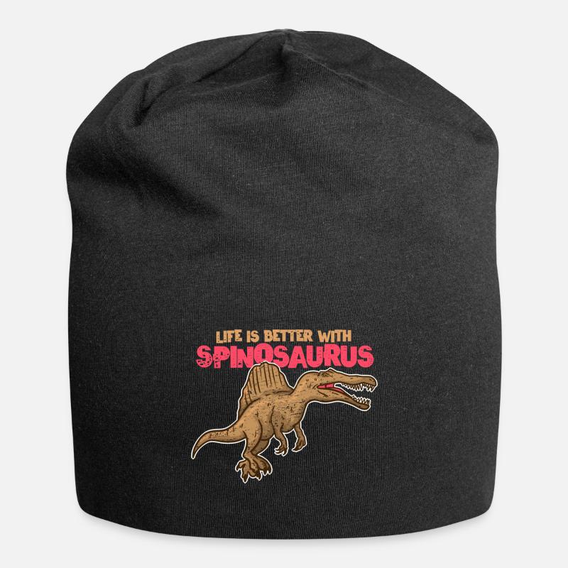 SPINOSAURUS - Jersey-Beanie - Schwarz