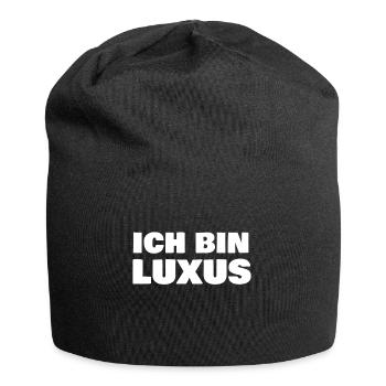 I am luxury - Jersey Beanie - black - Front