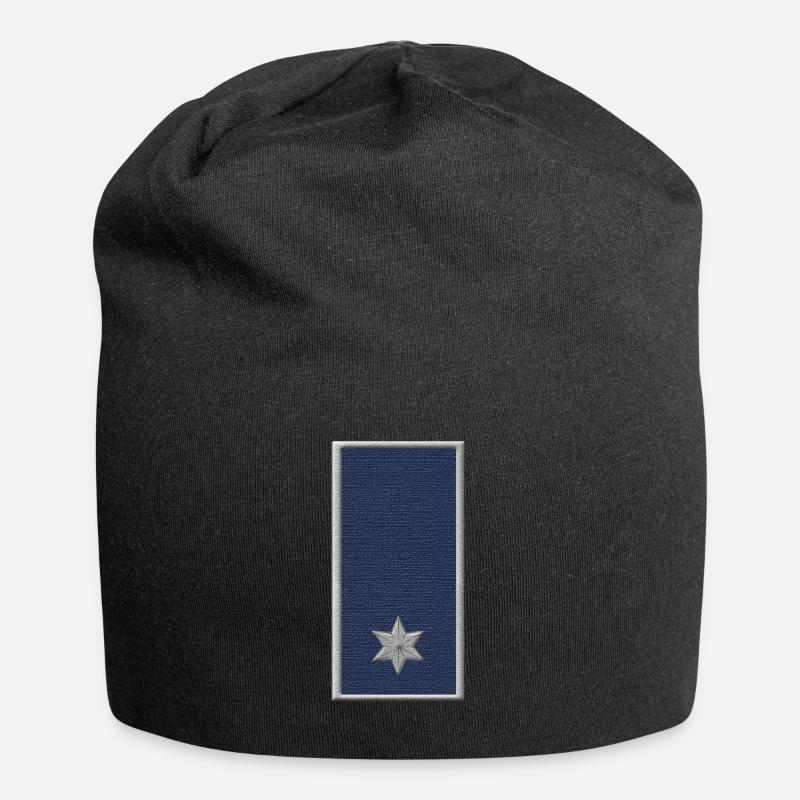 commissaire - Bonnet en jersey - noir