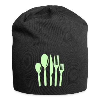 kitchen Cutlery - Jersey Beanie - black - Front