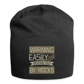 Geologie Späße - Jersey-Beanie - Schwarz - Vorne