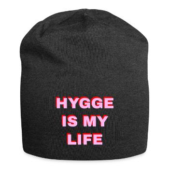 Hygge Is My Life - Bonnet en jersey - charbon - Devant