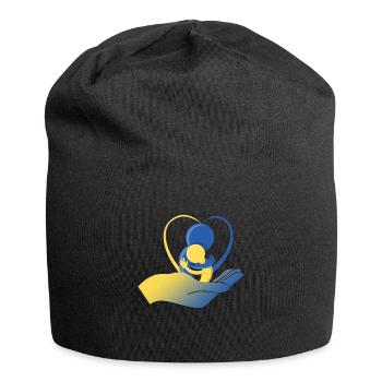 Down syndrome design - Jersey Beanie - black - Front
