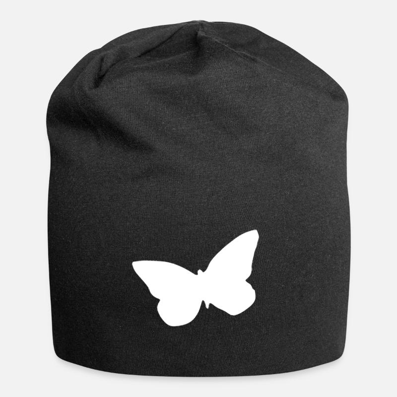 papillon - Bonnet en jersey - noir