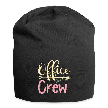 Équipe de bureau - Bonnet en jersey - noir - Devant