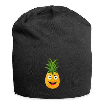 ananas - Bonnet en jersey - noir - Devant