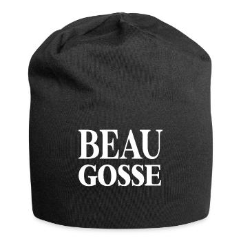 BEAU GOSSE - Bonnet en jersey - noir - Devant