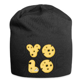 kaese yolo - Jersey-Beanie - Schwarz - Vorne