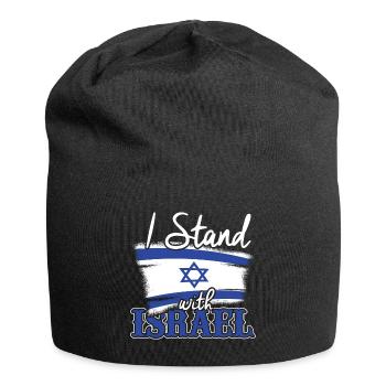 Israel - Jersey-Beanie - Schwarz - Vorne