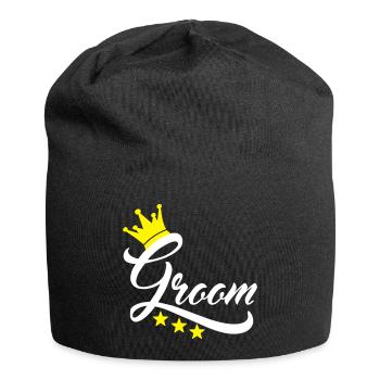 groom - Bonnet en jersey - noir - Devant